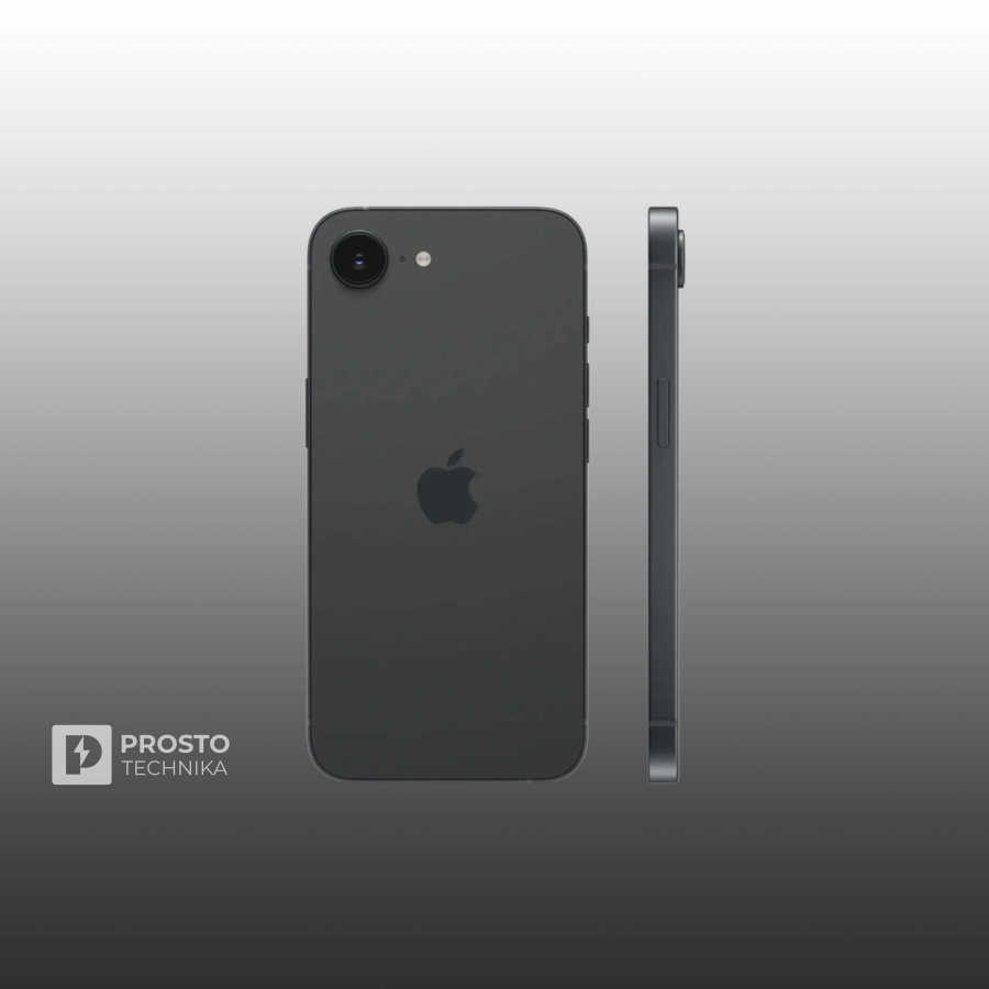 Смартфон Apple iPhone 16e 128 ГБ, Dual nano SIM + eSIM, Black